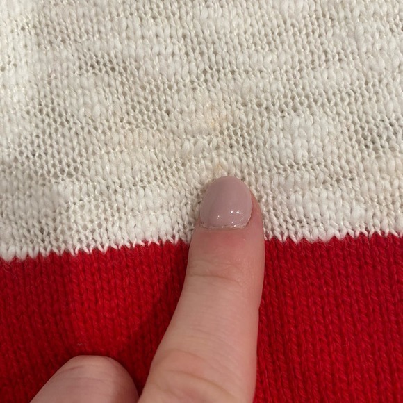 Vintage Soho Jean American Flag Sweater Vest- Size Medium - Picture 4 of 6